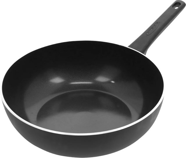Demeyere Alu Cosi Keramischer Wok Schwarz Durchmesser: 28 cm - Bild 1