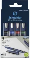 Schneider Tintenroller One Business Set mit 4 Stück in Schwarz und Blau - Bild 3