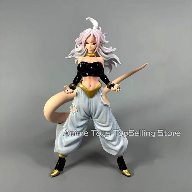 Bandai Dragon Ball Z Anime Figur Android 21 und Majin Buu PVC Statue mehrfarbig Höhe: 28 cm - Bild 2
