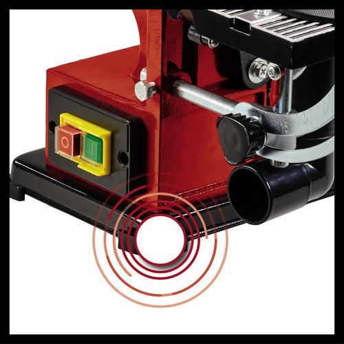 Einhell Stand-Band-Tellerschleifer TC-US 380 in Rot/Schwarz mit 380 W Leistung - Bild 4