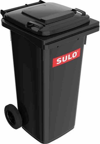 SULO Mülltonne aus Kunststoff in Grau, Volumen: 120 l, B/T/H: 50 x 55 x 93,3 cm - Bild 1