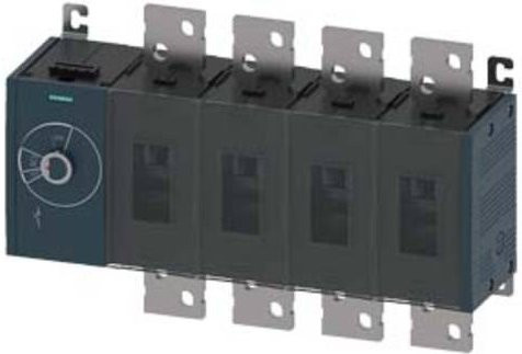 Siemens Lasttrennschalter 4polig 1600A 8 Schließer 8 Öffner 690 V/AC grau 690V 3KD54440RE100 - Bild 1