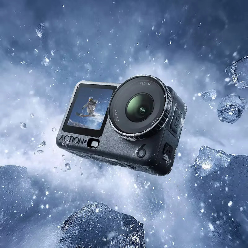 DJI Osmo Action 6 Action-Kamera mit 1/1,1-Zoll Sensor und 8K Ultra-HD Videoaufnahme - Bild 2