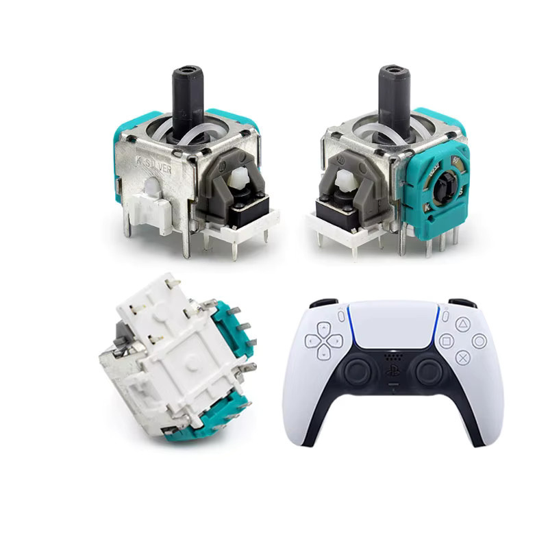 JCD Ersatz Joystick 3D Analog Thumb-Sticks für PS5 Controller PlayStation 5 Gamepad Zubehör in Multicolour - Bild 2