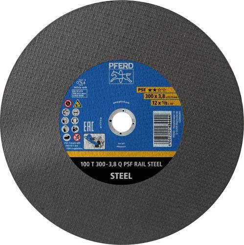 PFERD Trennscheibe 100T 300-3,8 Q PSF RAIL STEEL/22,23 Grau Durchmesser: 30 cm 20 Stück - Bild 1