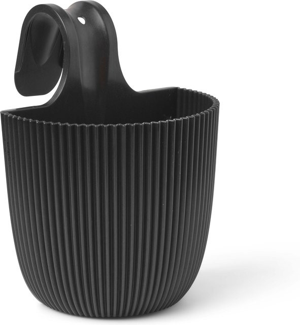 CAPI EUROPE Balkongeländer-Kasten Groove in Schwarz - Bild 1