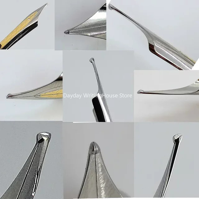 Kaigelu Naginata Kalligraphie-Feder Bright Point Polierzubehör in Silber, 35 mm - Bild 1