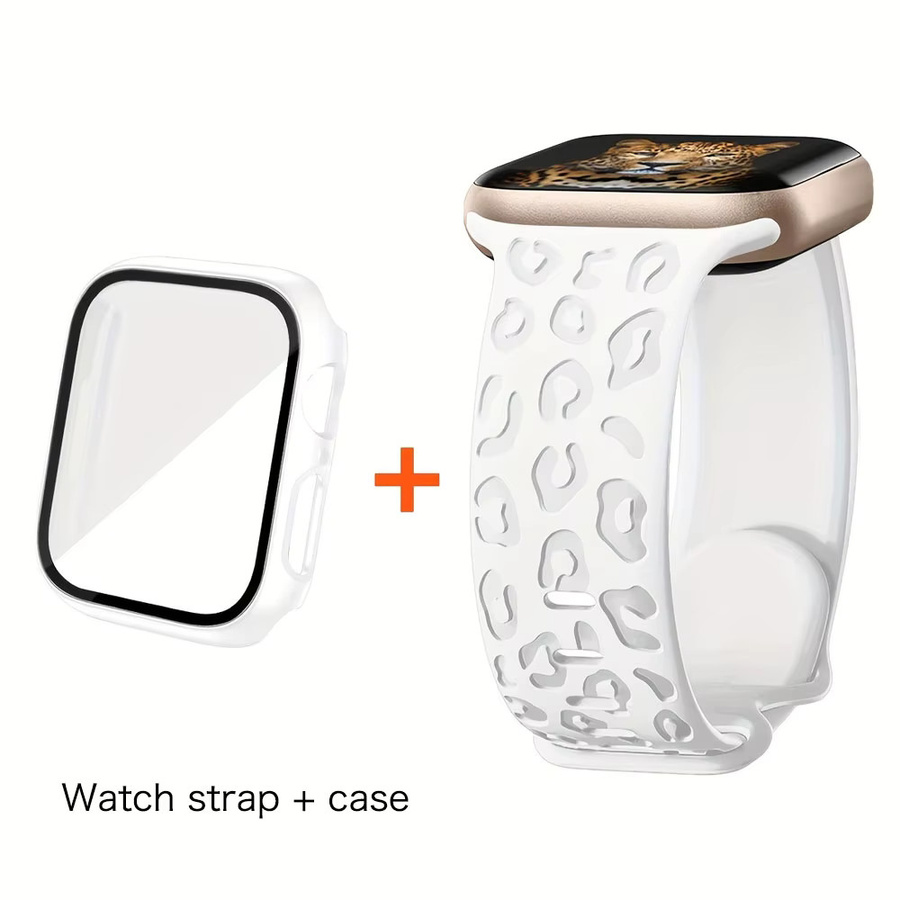 Displayschutzfolien für Apple Watch, Silikon, Weiß, Unisex - Bild 2