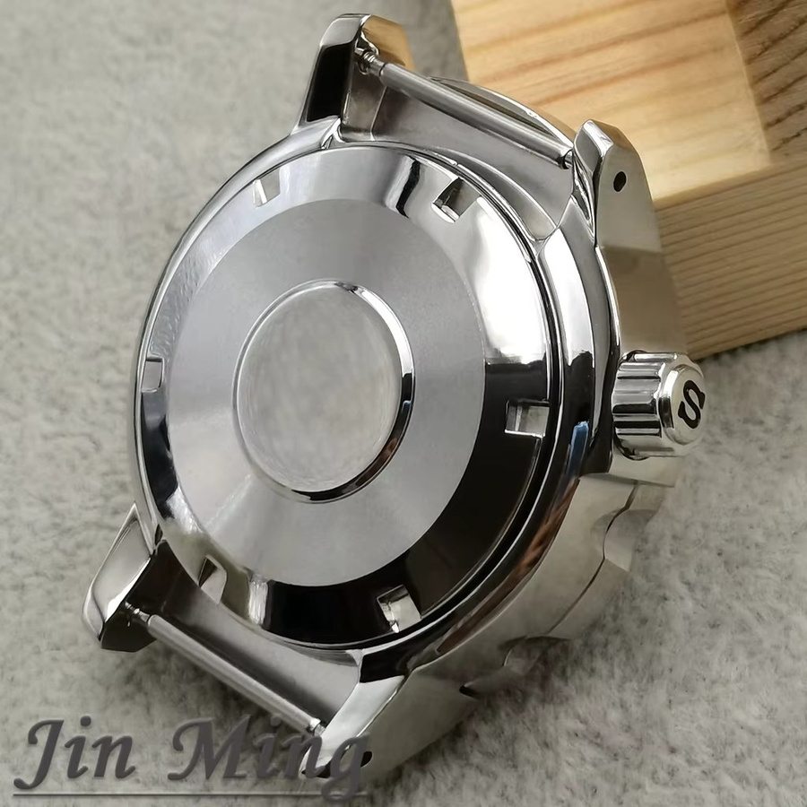 LUJIE Uhrengehäuse Edelstahl, Silber, 43 mm - Bild 4