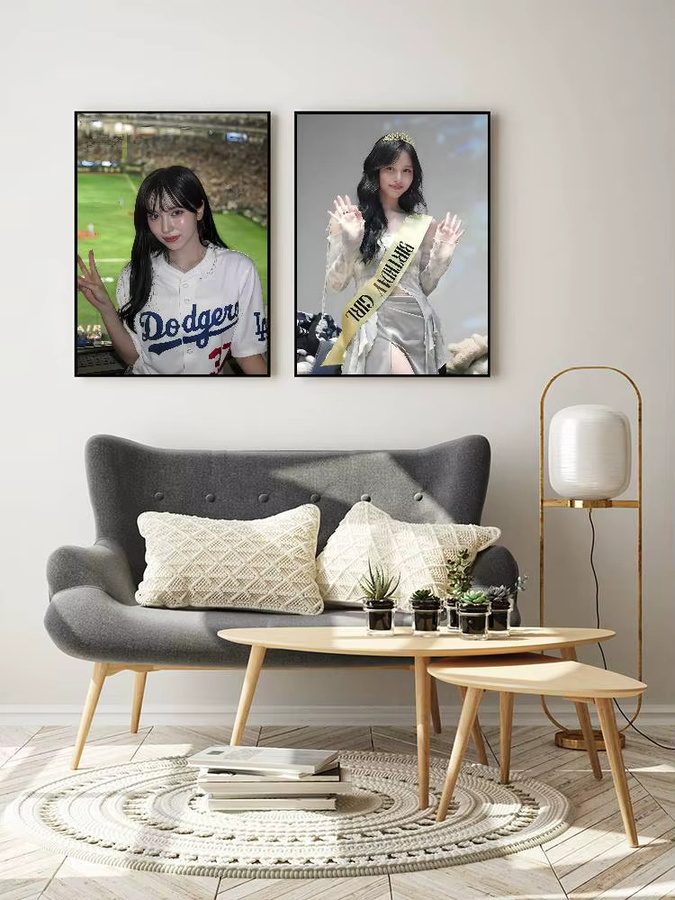 Kayou Kpop Twice Mina Poster Kunstdruck im Anime-Stil, Mehrfarbig, B/H: 10,0 x 15,0 cm - Bild 7