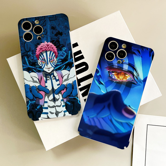 Glänzende Anime Akaza Handyhülle für Samsung Galaxy S25 S24 S23 A07 A17 A06 4G 5G Hard Cover in Multicolour - Bild 1