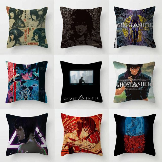 Beast Kingdom Ghost In The Shell Anime Dekokissen, Multicolour, B/B/H: 45 x 45 x 45 cm - Bild 1