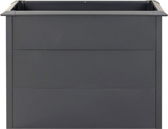 Westmann Hochbeet Primus M aus verzinktem Stahl in Anthrazit B/H/T: 100 x 77 x 50 cm - Bild 1