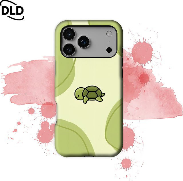 Turtle StreamFor Magnetische Handyhülle für iPhone 17 16 15 14 13 Pro Max Plus, Robuste Ein- und Doppelschicht-Schutzhülle, Grün - Bild 1