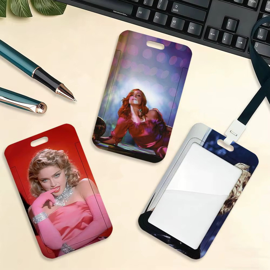 Singer M-MadonnaS Kartenhalter Kartenetui in Multicolour aus Kunststoff für Bank-, Kredit-, ID- und Ausweise - Bild 2