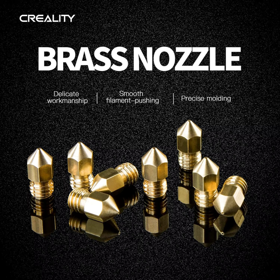 Creality 0,4-mm-Düsen mit Socken für Ender 3, Ender 5, Ender 3 V2, Ender 3 Pro, Ender 3 Max und CR 10 Serie 3D-Drucker-Ersatzteile - Bild 2