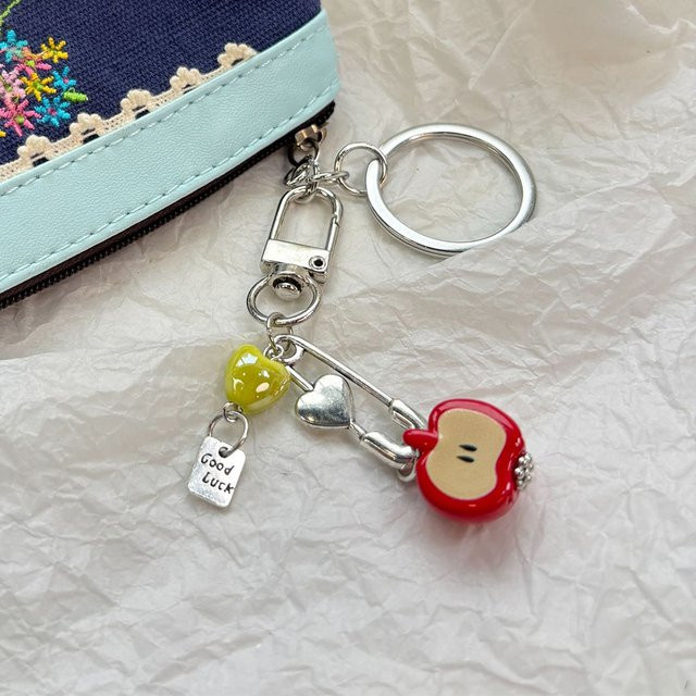 YUMEI Charm-Anhänger Perle, Bunt, Damen, Vintage - Bild 1