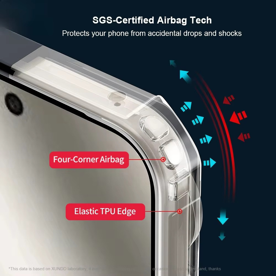 Stoßfeste MagSafe Schutzhülle aus PC und TPU für Google Pixel 10 Pro XL, 10 Pro und 10A in Transparent oder Schwarz mit Airbag-Schutz und Unterstützung für kabelloses Laden - Bild 4