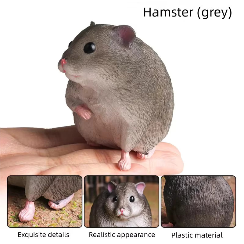 Oenux Hamster-Tierfigur, Fennec-Fuchs-Kreatur, Einzelfigur - Bild 5