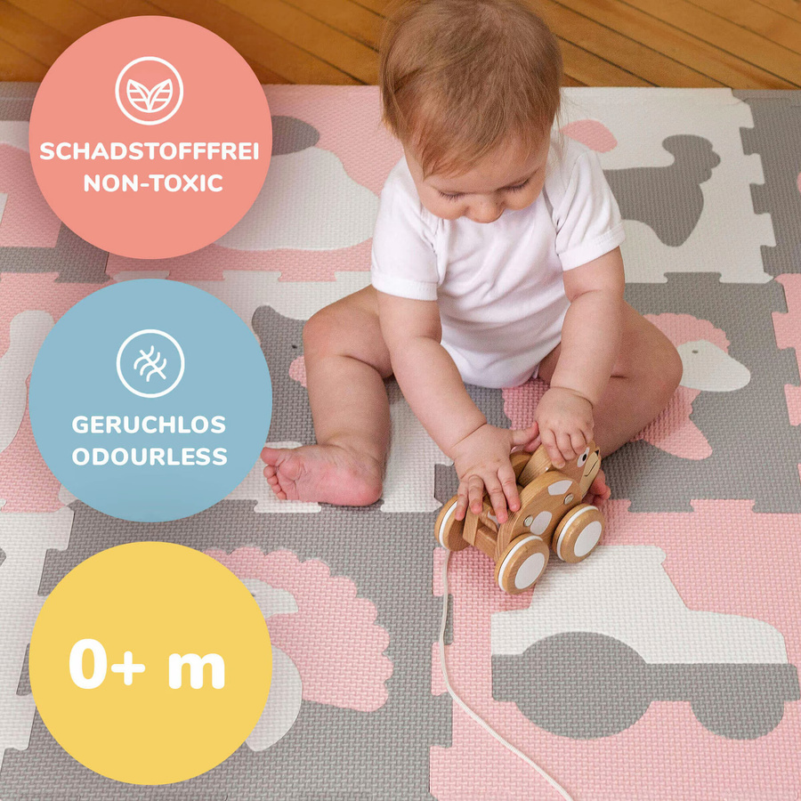 Hakuna Matte Puzzlematte Bauernhof, Schaumstoff, ab 0 Jahre - Bild 2