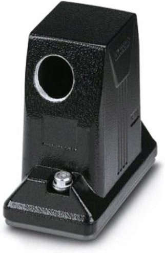 Phoenix Contact Tüllengehäuse HC-ADV-B10-HHWH-1STM25-MF-BK aus Aluminium in Schwarz - Bild 1