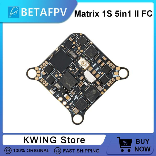 BETAFPV Matrix 1S 5IN1 II FC Bürstenloser Flugcontroller AIO, ELRS 2.4G - Bild 1