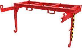Bauer Südlohn Traverse für Stapelkipper BKT 200, Farbe: Feuerrot - Bild 1