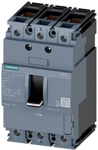 Siemens 3VA1032-3ED36-0AA0 Leistungsschalter in Grau mit einem Einstellbereich von 32 - 32A und einer maximalen Schaltspannung von 690 V/AC - Bild 1