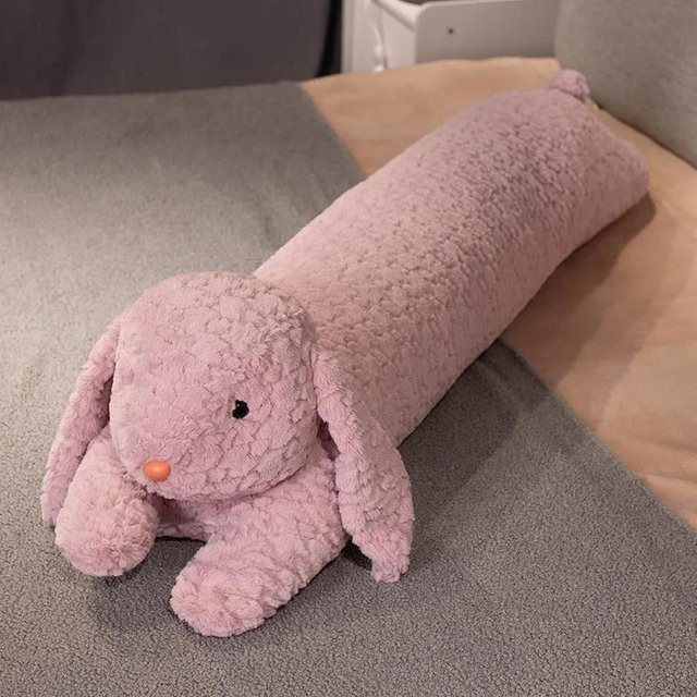 Binchi Keji Travel Kaninchen-Körperkissen, Rosa / Pink, 85cm - Bild 1