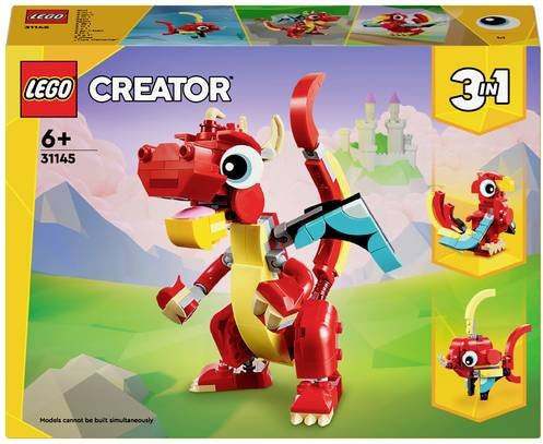 LEGO Creator Roter Drache, ab 6 Jahren