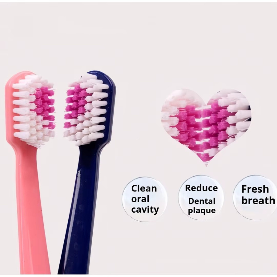 NEWLLEXX Zahnbürsten Set, Herzform, Unisex - Bild 3