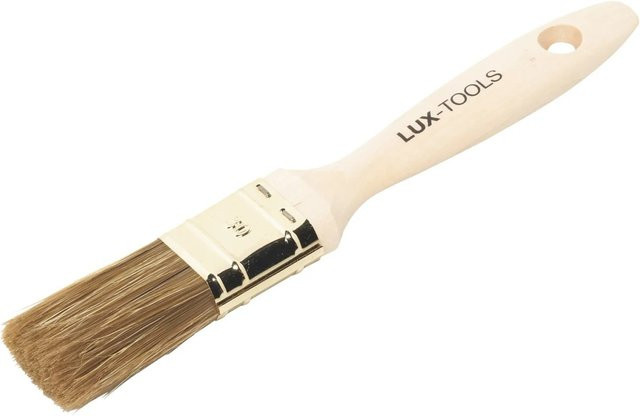 LUX-TOOLS Flachpinsel Lasur für Holz und Metall, Breite: 30 mm - Bild 1