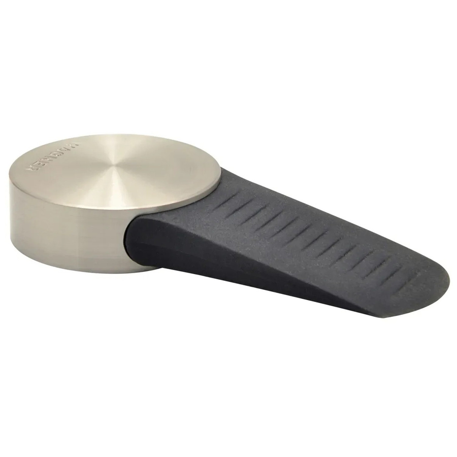 Wagner Boden-Türstopper EH 5116 in Edelstahl-Optik aus Metall und Kunststoff, Silber - Bild 2