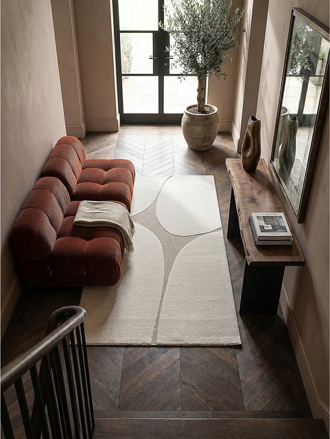 Kurzflor Läufer Kadima Design von MUOTA in Creme/Beige, B/T: 80 x 150 cm - Bild 1