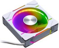 Phanteks D30 PWM Regular Airflow D-RGB PC-Gehäuse-Lüfter Weiß B/H/T: 120 x 120 x 30 mm - Bild 1