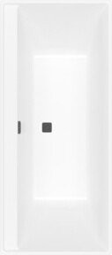 Villeroy & Boch Rechteck-Badewanne Collaro Duo aus Mineralguss in Stone White, B/T: 180 x 80 cm - Bild 1