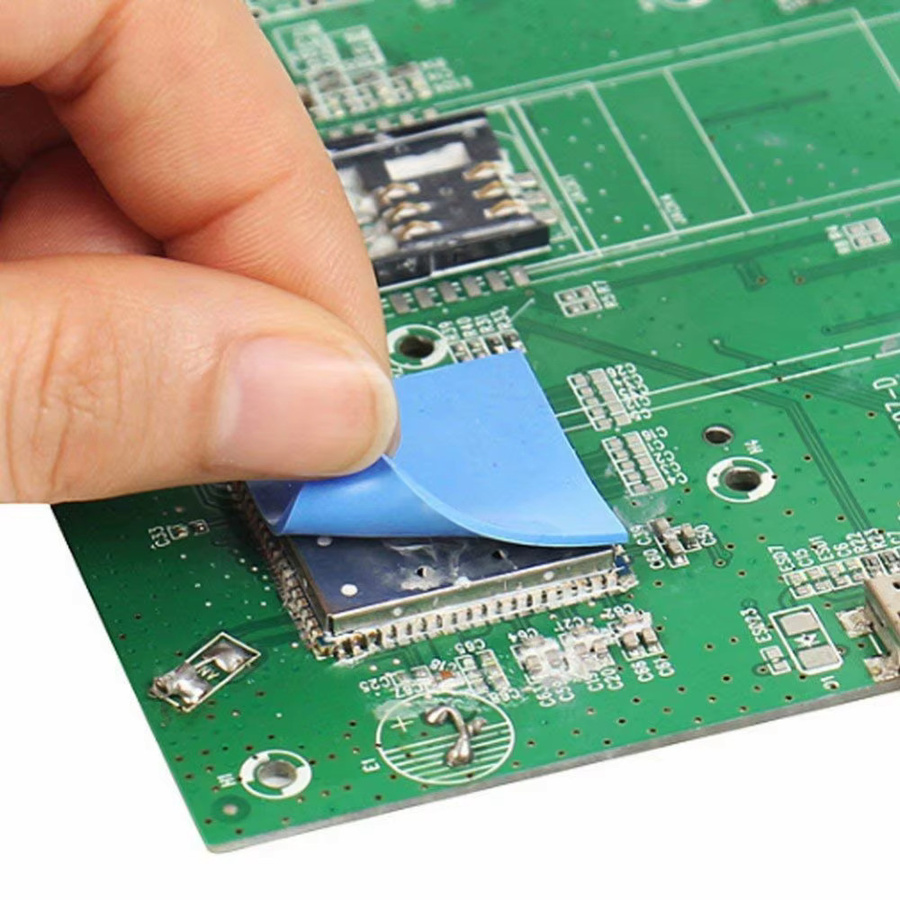 RGEEK Thermal Pad CPU Kühlkörper Silikon Pad mit 6,0 W/mK Leitfähigkeit, B/B: 100 x 200 mm - Bild 2