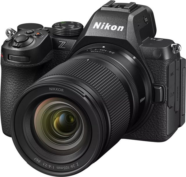 Nikon Z5II Kit Systemkamera Full Frame in Schwarz mit 24-105mm Objektiv - Bild 1