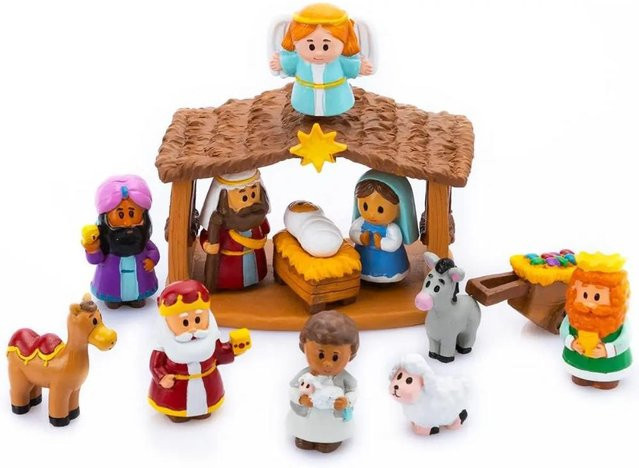 Discover Intime Weihnachten Krippenspiel, 13-teiliges Set, ab 3 Jahren - Bild 1