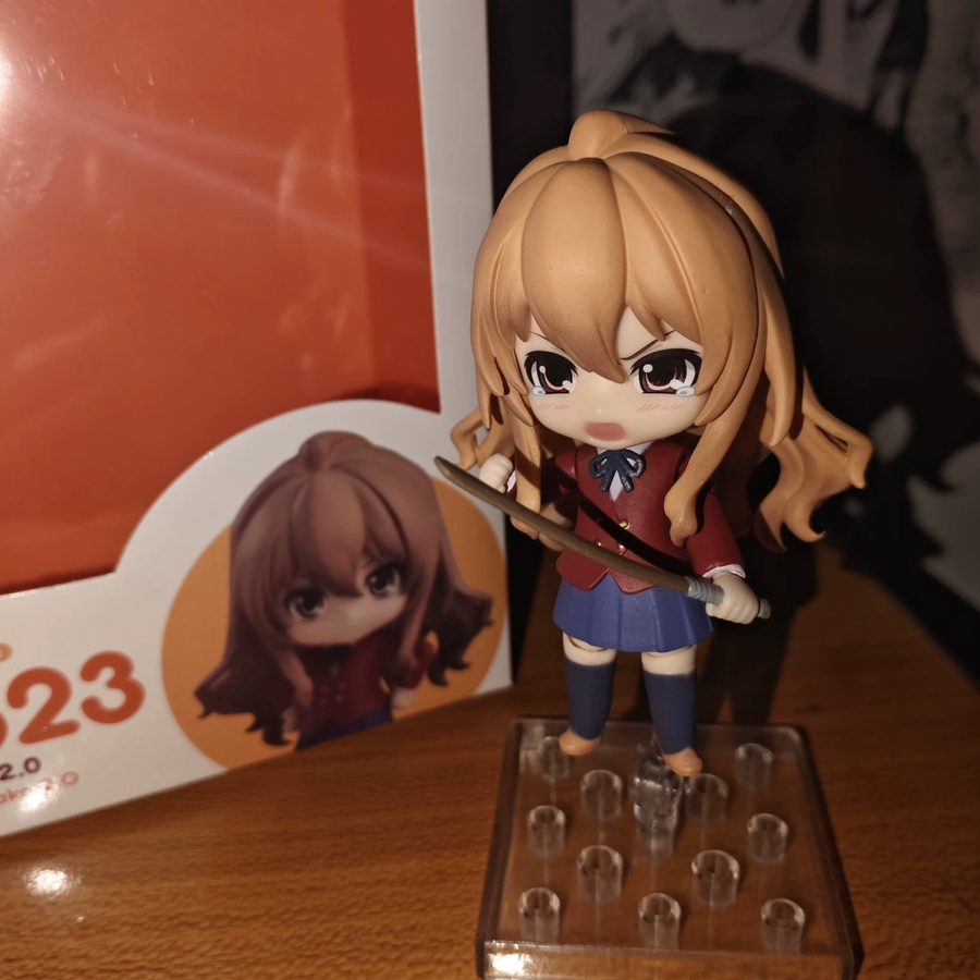 Nendoroid 2523 Taiga Aisaka Toradora Q-Version bewegliche Anime-Actionfigur mit verstellbarem Gesicht, Höhe: 10 cm - Bild 2