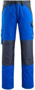 Mascot Arbeitshose Temora in Kornblau/Schwarzblau mit Reflexstreifen in Größe 50 - Bild 1