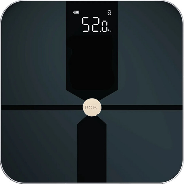 Robi Products Robi S6 App-gesteuerter Glas-Roboter in Schwarz - Bild 1