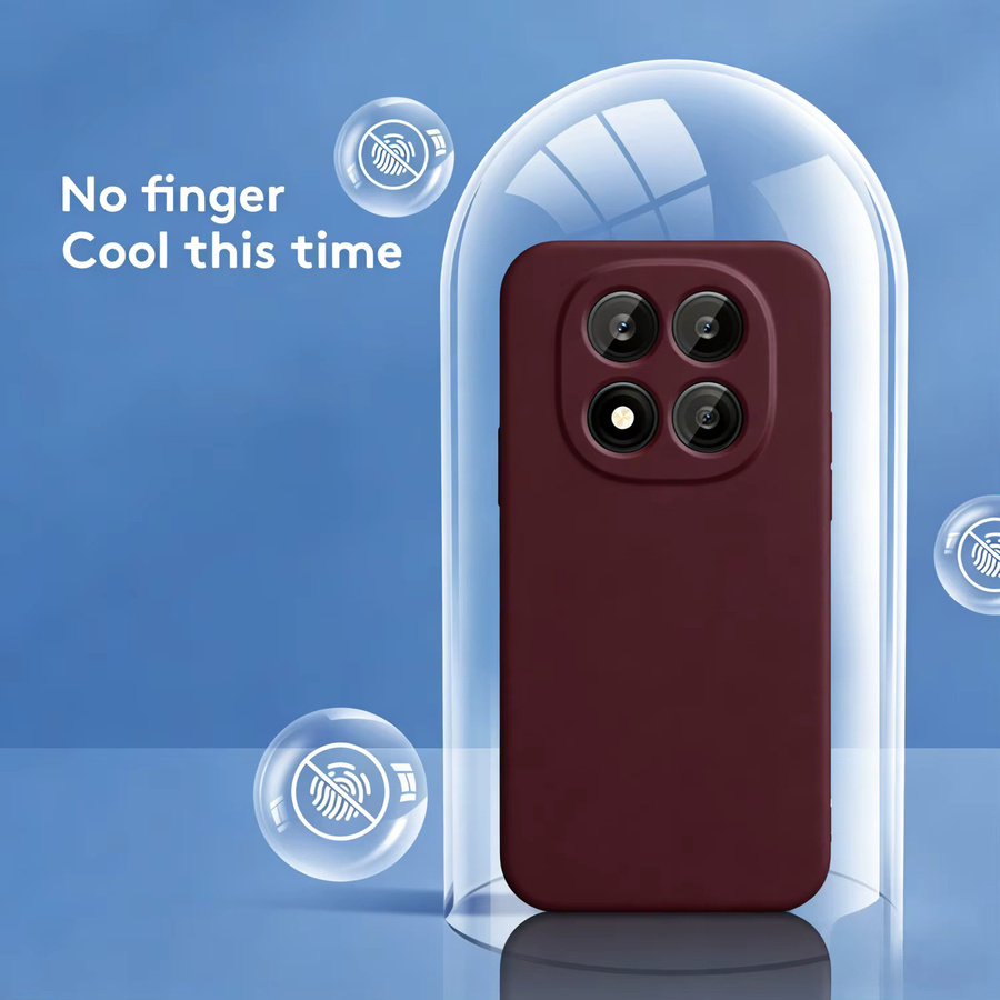 Stoßfeste Schutzhülle aus flüssigem Silikon für Xiaomi Redmi Note 15 14 13 PRO Plus 4G 5G in Rot - Bild 4