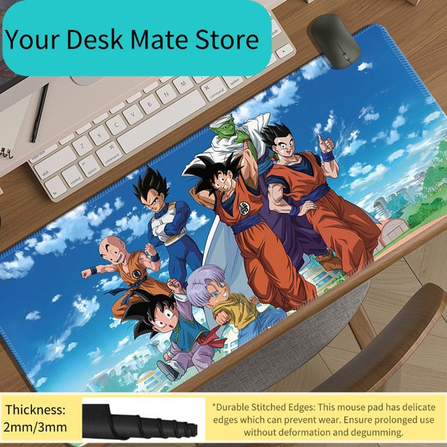 Bandai Dragon Ball Mauspad Cartoon-Animation Schreibtischunterlage Multicolor - Bild 1