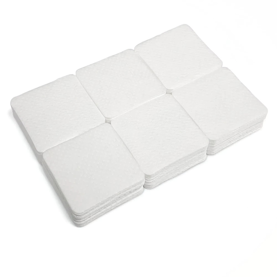Mollie Lipper Nagel- und Wimpernreinigungstücher, White, 100 Stück - Bild 1