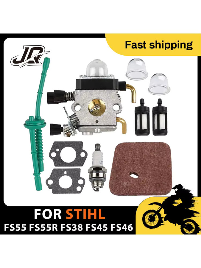 Vergaser für Stihl Rasenmäher und Freischneider FS45 FS55 FS55R FS38 FS46 KM55 HL45 FS45L FS45C FS46C FS55C FS55RC - Bild 5