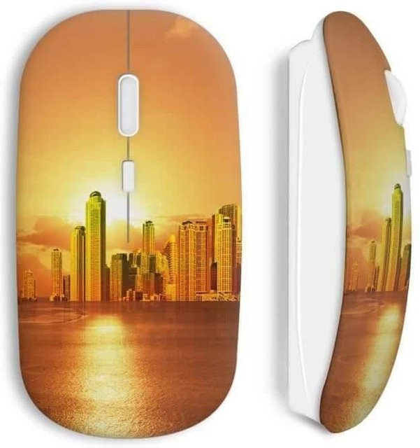 Kabellose Wi-Fi Maus von Golden City in Multicolour - Bild 1