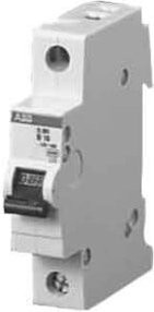 ABB S201-B25 Leitungsschutzschalter MCB 25A B-Charakteristik 1-polig 6kA Grau - Bild 1