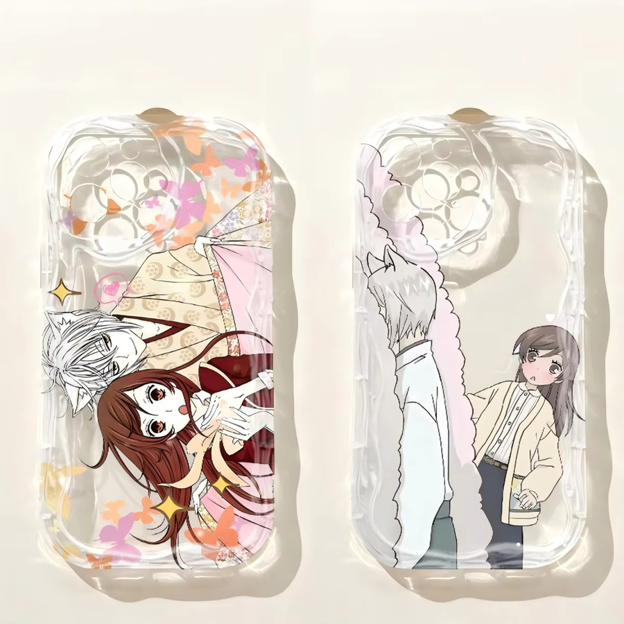 Bandai Anime K-Kamisama Kiss Handyhülle mit 3D Wellen-Rückseite für iPhone Modelle - Bild 1