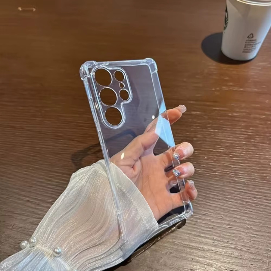 Transparente Schutzhülle für Samsung Galaxy S25 Ultra, S24 FE, S23, S22 Plus und weitere Modelle - Bild 2
